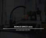 BONUS IDRICO 2021