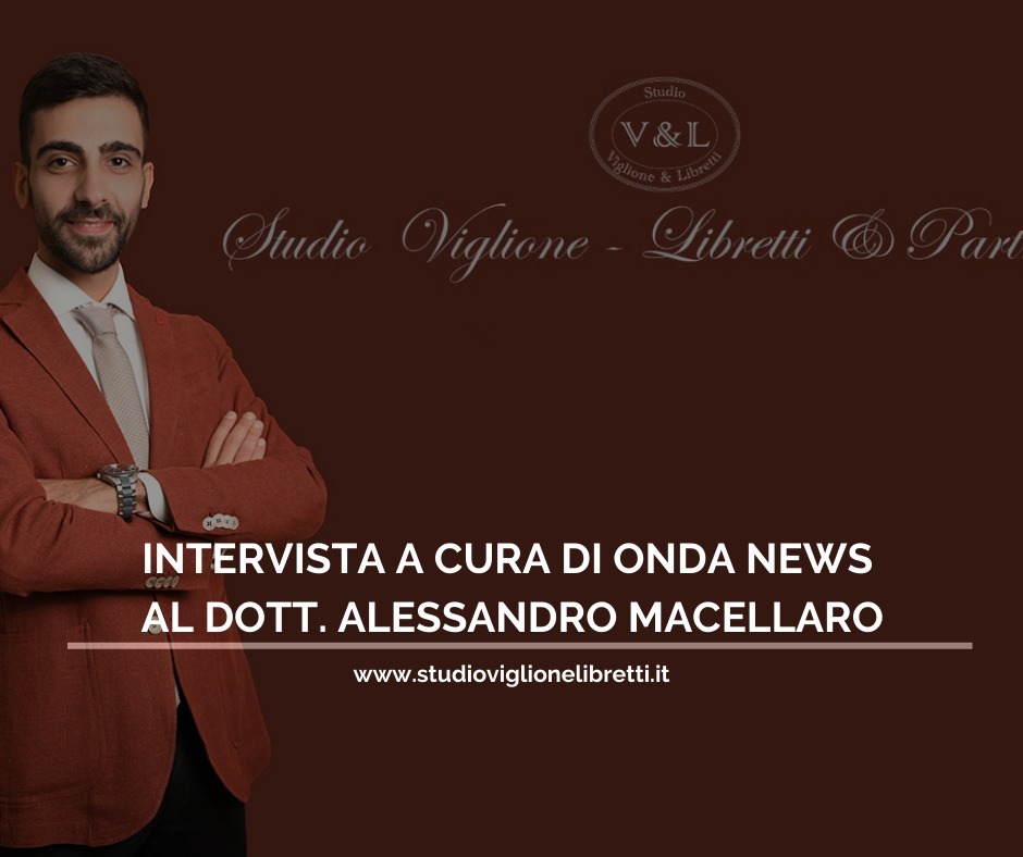 Intervista Al Dott. Alessandro Macellaro