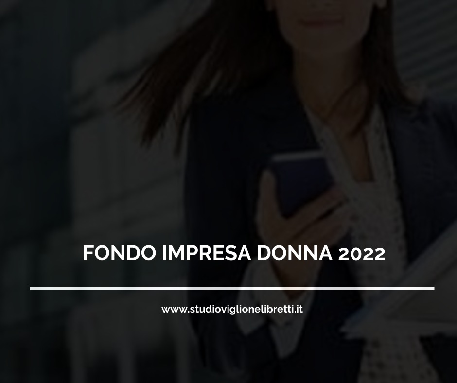 FONDO IMPRESA DONNA 2022