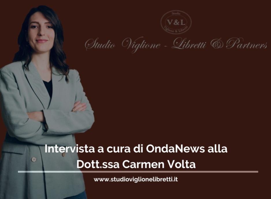 INTERVISTA ALLA DOTT.SSA CARMEN VOLTA DELLO STUDIO VIGLIONE & LIBRETTI IN MERITO ALLE NOVITA’ INTRODOTTE DALLA LEGGE DI BILANCIO 2023 IN MATERIA DI LAVORO