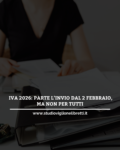 IVA 2026: PARTE L’INVIO DAL 2 FEBBRAIO, MA NON PER TUTTI