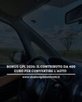 BONUS GPL 2026: IL CONTRIBUTO DA 400 EURO PER CONVERTIRE L’AUTO